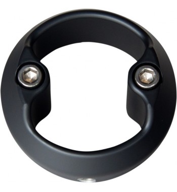 ABSCHLUSSKAPPE BILLET SCHWARZE AUSPUFF SCHALLDAMPFER RIP ROD