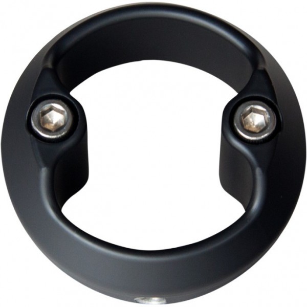 END CAP BILLET BLACK FOR MUFFLER EXHAUST RIP ROD FIREBRAND