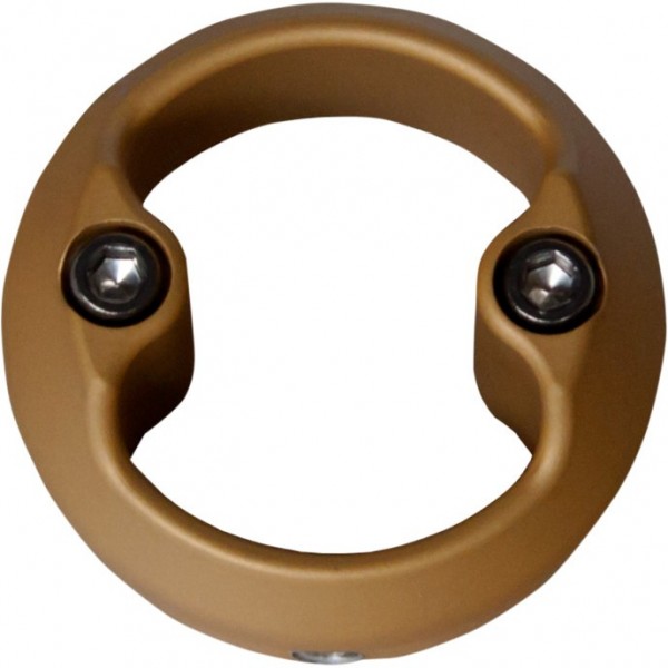 FINALE END CAP DORATO PER SCARICO MARMITTA UNIVERSALE RIP ROD