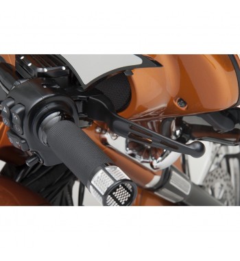 LEVE SLOTTED NERE FRENO E FRIZIONE PER HARLEY DAVIDSON TOURING '14-'17 