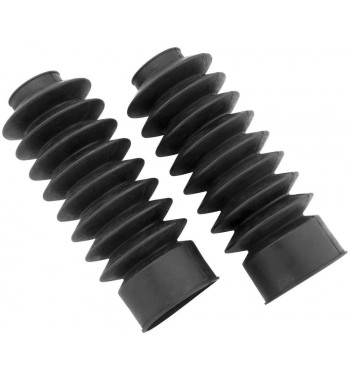 GABEL STIEFEL SET VINTAGE 41 MM. SCHWARZ FÜR MOTORRADER CUSTOM UND HARLEY DAVIDSON