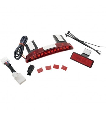 TAILLIGHT LED RUNNING LIGHT/BRAKE RED HALF MOON FOR FENDER HARLEY DAVIDSON XL SPORTSTER '07-'13