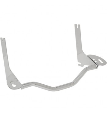 STAFFA DI SUPPORTO CROMATA FARI AUSILIARI PER HARLEY DAVIDSON FLHR ROAD KING '94-'17