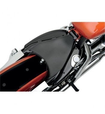 SPRINGS BLACK SOLO SEAT CLASSIC AND MOUNTING KIT HARLEY DAVIDSON XL SPORTSTER '04-'17