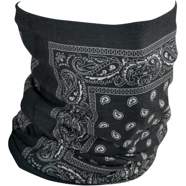TUBE MOTLEY MULTI-USAGE SOUS COLLIER MICROPILE PAISLEY BLACK RIDER