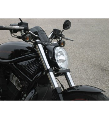 STAFFA DI SUPPORTO NERA FARO FANALE ANTERIORE OEM 69860-07 HARLEY DAVIDSON V-ROD