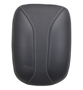 SITZ PASSAGIER LEDER 7" DOMINATOR MIT GEL C/SAUGER MOTORRAD CUSTOM UND HARLEY DAVIDSON