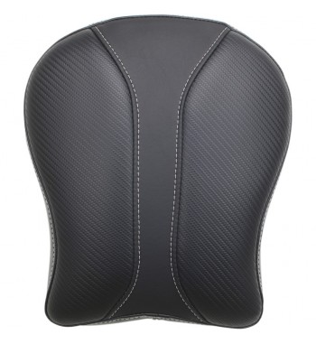 SITZ PASSAGIER LEDER 9" DOMINATOR MIT GEL C/SAUGER MOTORRAD CUSTOM UND HARLEY DAVIDSON