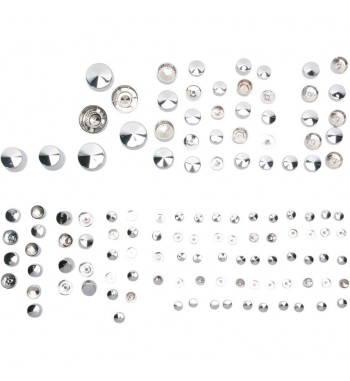 COUVERTURE BOULON KITS DE LUXE CHROME HARLEY DAVIDSON FXS FLS SOFTAIL '09-'17