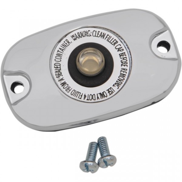 HANDLEBAR MASTER CYLINDER COVERS REAR BRAKE OEM 46457-05B HARLEY DAVIDSON TWIN CAM