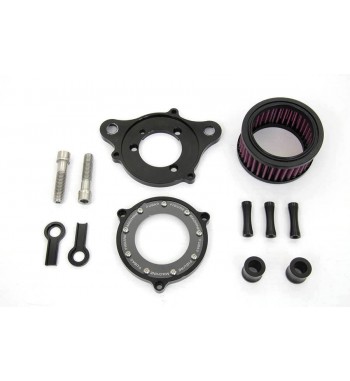 LUFTFILTER WYATT GATLING ROUND KITS CLEAR HARLEY DAVIDSON XL SPORTSTER 07-21