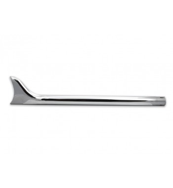 MUFFLER EXHAUST UNIVERSAL FISHTAIL 30" CHROME CUSTOM MOTORCYCLE AND HARLEY DAVIDSON