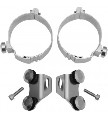 KIT DI MONTAGGIO DEFLETTORI PARAGAMBE PER FORCELLA YAMAHA XVS 950 MIDNIGHT STAR