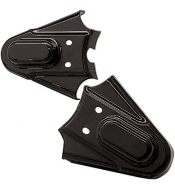 COPRIMOZZI POSTERIORI NERI PER HARLEY DAVIDSON FXST FLST SOFTAIL '97-'05