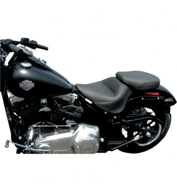 SELLE PASSAGER MUSTANG WIDE POUR HARLEY DAVIDSON FXS BLACKLINE/FLS SOFTAIL SLIM 11-17