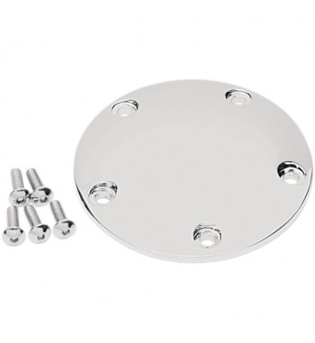 POINT COVER DOMED SMOOTH CHROME FOR HARLEY DAVIDSON TWIN CAM '99-'17