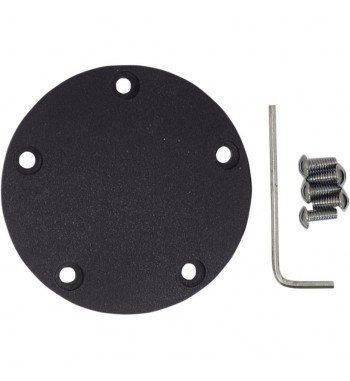 POINT COVER WRINKLE SCHWARZ für HARLEY DAVIDSON TWIN CAM '99-'17