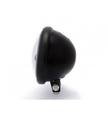 FARO FANALE ANTERIORE CREE LED BATES 5.75" 145 MM NERO OPACO PER MOTO E HARLEY DAVIDSON