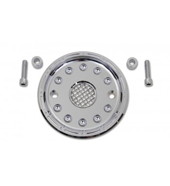 COPERCHIO PIGNONE OUTLAW CROMATO PER HARLEY DAVIDSON XL SPORTSTER '04-'17