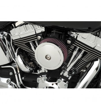 ABDECKUNG LUFTFILTER S&S SUPER STOCK™ STEALTH BOBBER DOME VERCROMT HARLEY DAVIDSON