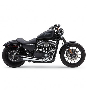 SCARICO MARMITTA COBRA EL DIABLO 2 IN 1 CROMATO PER HARLEY DAVIDSON XL SPORTSTER '14-'17