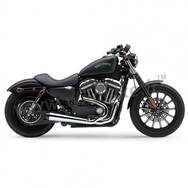 SCARICO MARMITTA COBRA EL DIABLO 2 IN 1 CROMATO PER HARLEY DAVIDSON XL SPORTSTER '14-'17