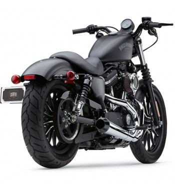 AUSPUFF SYSTEM COBRA EL DIABLO 2 IN 1 CHROME FÜR HARLEY DAVIDSON  XL SPORTSTER '14-'17