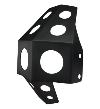 PIASTRA PARAMOTORE IN ALLUMINIO NERO PER HARLEY DAVIDSON XL SPORTSTER '04-'17