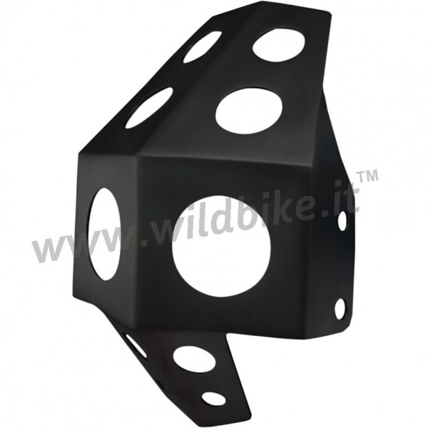 PIASTRA PARAMOTORE IN ALLUMINIO NERO PER HARLEY DAVIDSON XL SPORTSTER '04-'17