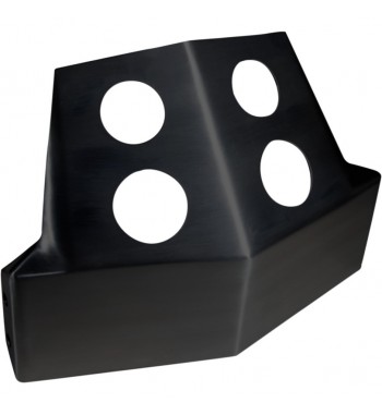 BLACK ALUMINIUM SKID PLATE FOR HARLEY DAVIDSON FXD DYNA '06-'17