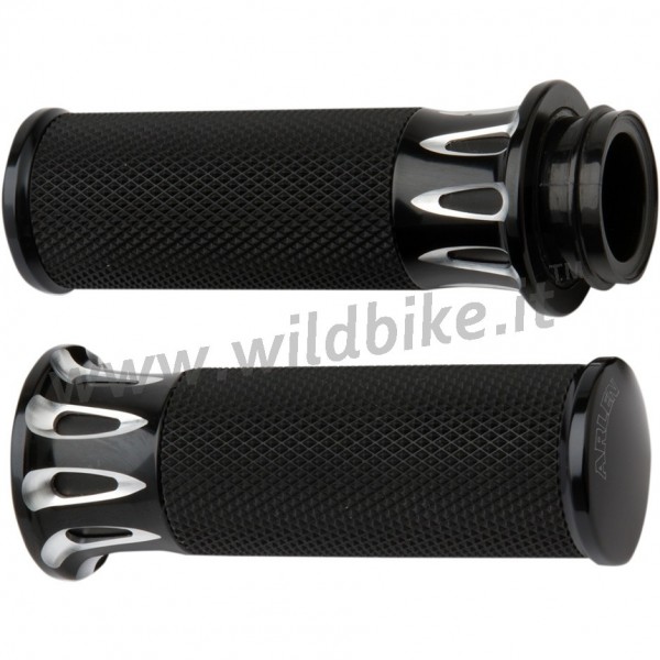 GRIPS ARLEN NESS® FUSION DEEP CUT BLACK FOR HARLEY DAVIDSON