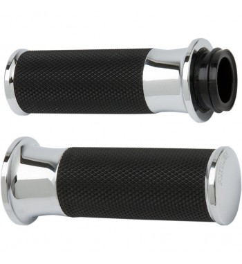 GRIPS ARLEN NESS® FUSION SMOOTH CHROME FOR HARLEY DAVIDSON