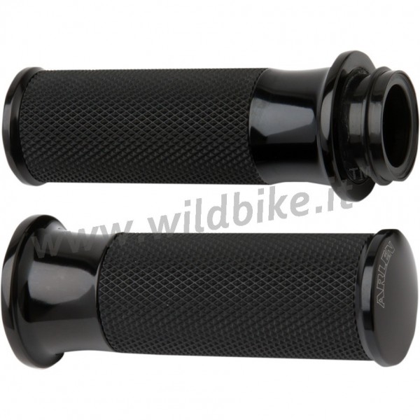 GRIFFE ARLEN NESS® FUSION SMOOTH SCHWARZE FÜR HARLEY DAVIDSON