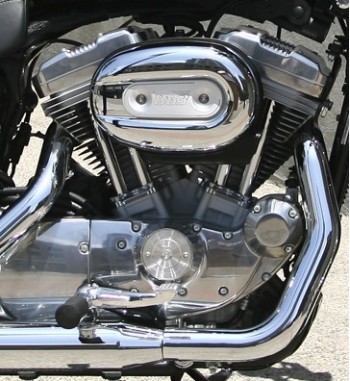 COPERCHI TESTATE CROMATI PER HARLEY XL SPORTSTER '04-'13