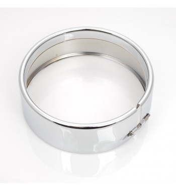 ANELLO CROMATO DI ESTENSIONE 1.8" FARO CENTRALE HARLEY XL SPORTSTER 