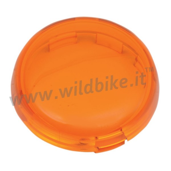LENTE VETRO DI RICAMBIO ARANCIONE REPL OEM 68973-00 PER FRECCE DEUCE HARLEY DAVIDSON