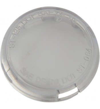 LENTILLE VERRE TRANSPARENT DE REMPLACEMENT CLIGNOTANT POUR HARLEY DAVIDSON
