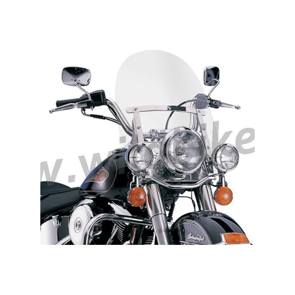 WINDSCHUTZSCHEIBE MEMPHIS SLIM 15 " TRANSPARENT FÜR HARLEY DAVIDSON XL SPORTSTER '87-'17
