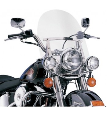 PARE-BRISE MEMPHIS SLIM 15" TRASPARENT POUR HARLEY DAVIDSON FLS SOFTAIL '90-'17