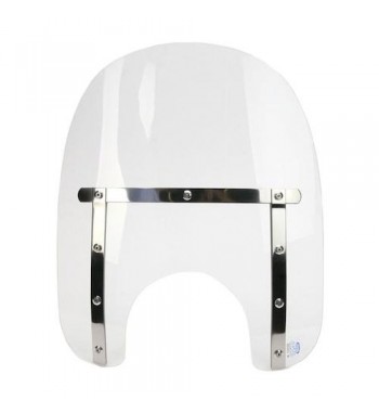MEMPHIS SLIM WINDSHIELD 15" CLEAR FOR HARLEY DAVIDSON FXD DYNA '06-'17