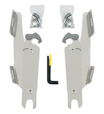 PARABREZZA MEMPHIS SLIM DA 15 " TRASPARENTE PER HARLEY DAVIDSON FLS SOFTAIL '90-'17