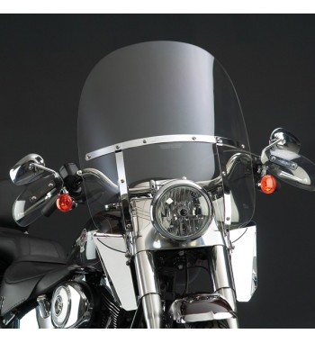 MEMPHIS FATS WINDSHIELD 15" CLEAR FOR HARLEY DAVIDSON FLS SOFTAIL '90-'17