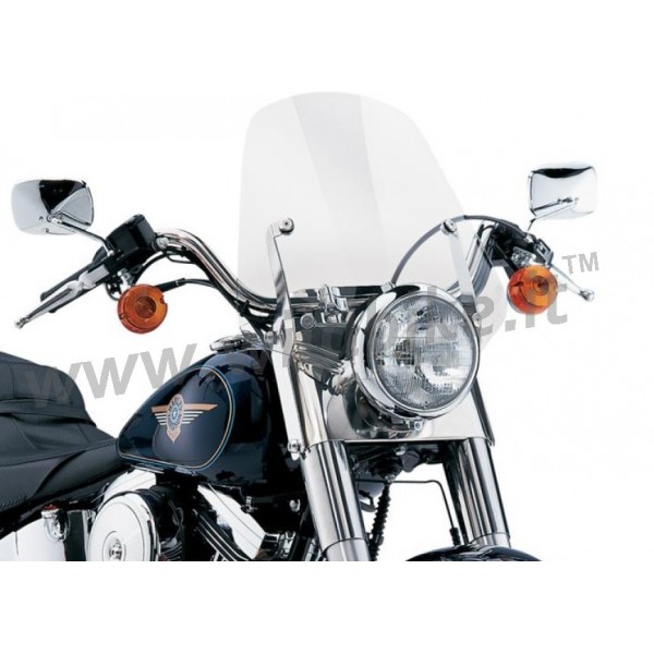 PARE-BRISE SPORTSHIELD DEL RIO TRASPARENT SOLAR HARLEY DAVIDSON FXD DYNA '06-'17