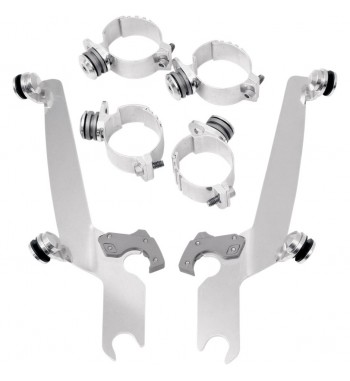 PARABREZZA SPORTSHIELD DEL RIO TRASPARENTE HARLEY DAVIDSON FXD DYNA '06-'17