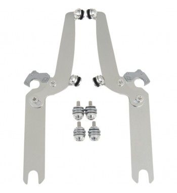 PARABREZZA SPORTSHIELD DEL REY TRASPARENTE PER HARLEY DAVIDSON FLS SOFTAIL '90-'17