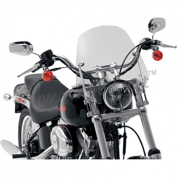 PARABREZZA SPORTSHIELD DEL REY TRASPARENTE PER HARLEY DAVIDSON FLS SOFTAIL '90-'17