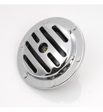 CLACSON CROMATO SLOTED DA 116 DB PER MOTO E HARLEY 883