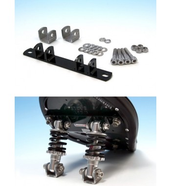 KIT MINI AMMORTIZZATORI DA 5" PER SELLE MONOPOSTO MOTO CUSTOM E HARLEY DAVIDSON
