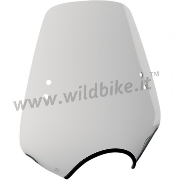 WINDSCHUTZSCHEIBE CLASSIC DEUCE 47 CM. TRASPARENT SOLAR FÜR HARLEY DAVIDSON FXD DYNA '06-'17