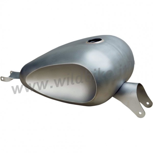SERBATOIO BENZINA BOMBATO OLD SCHOOL 3,5 GAL. PER HARLEY DAVIDSON XL SPORTSTER '07-'17